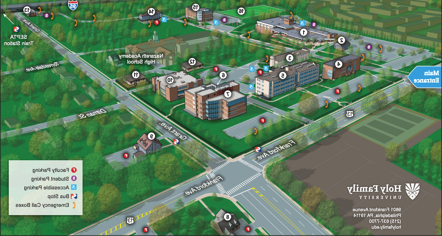 Campus Map banner